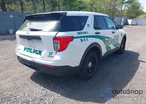 2022 Ford Police Interceptor from USA, damaged, VIN 1FM5K8AB2NGC42586